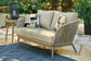 Swiss Valley Outdoor Sofa and Loveseat with 2 Lounge Chairs