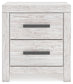 Cayboni Two Drawer Night Stand