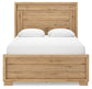 Galliden Queen Panel Bed with Dresser and Nightstand