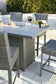 Palazzo Outdoor Bar Table and 6 Barstools