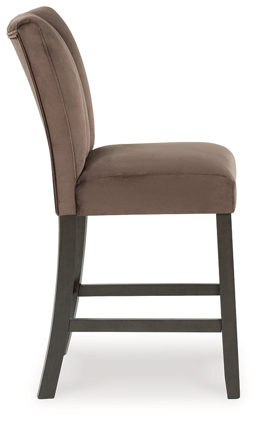 Jeshina Upholstered Barstool (2/CN)