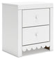 Mollviney Full Panel Storage Bed with Mirrored Dresser and Chest