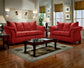 6700 Red Brick Sleeper Sofa